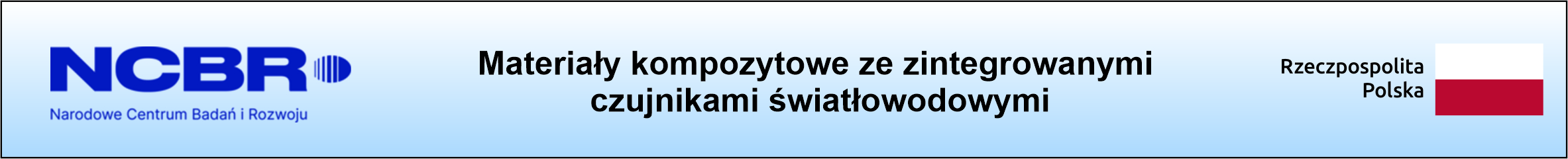 ncbr materialy kompozytowe ze zintegrowanymi czujnikami swiatlowodowymi